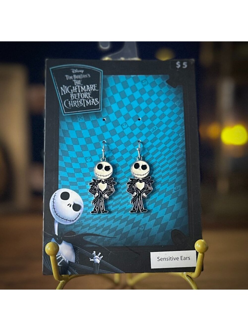 Disney Jack Skellington Earings